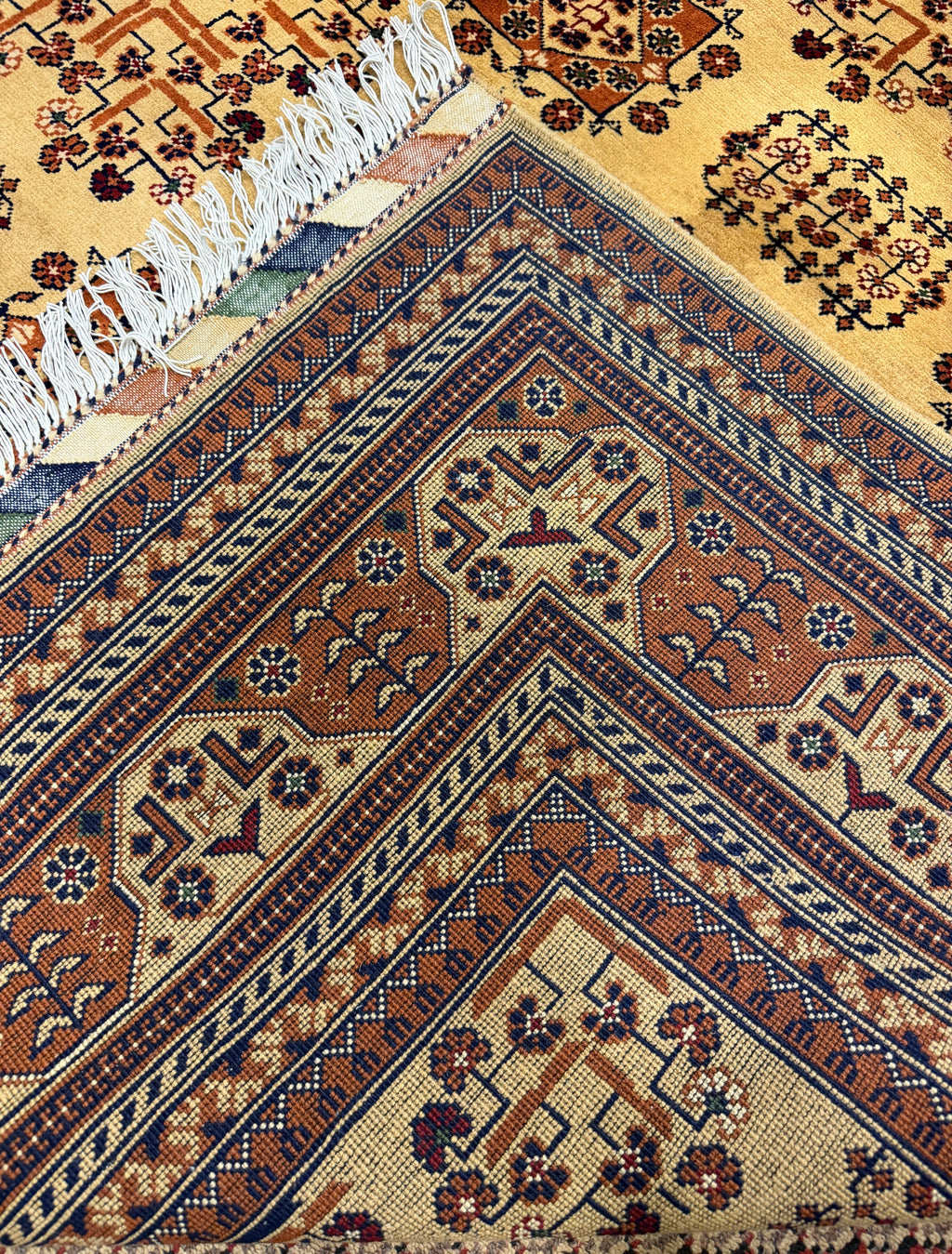 Beshir – Gold & Rust Tree Medallion