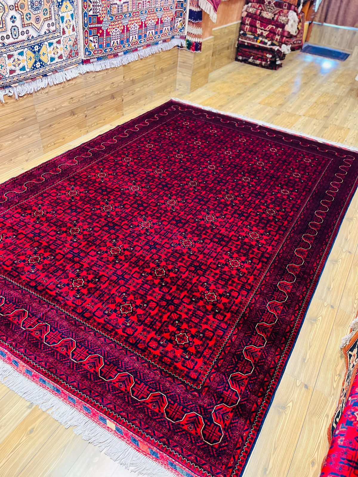 Khal Mohammadi – Crimson & Navy Star Rows