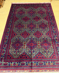 Bidjar – Sage Green & Crimson Star Lattice