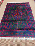 Bidjar – Emerald & Crimson Medallion