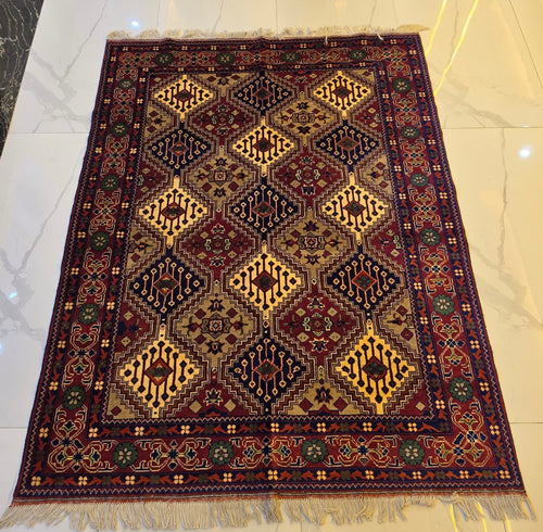 Handmade Andkhoy Rug 